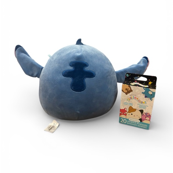 Squishmallows Original 8inch Disney Valentine’s Day Stitch with Kisses NEW - Picture 4 of 5